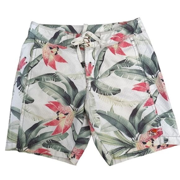 Tommy Bahama ~ Mens Relax Swim/Board shorts ~ Tropical print ~ pockets ~size 32 - Picture 2 of 11